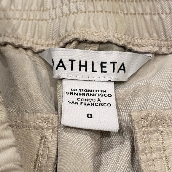 Athleta Brooklyn Camo Jogger Pants Size 0 - Picture 6 of 10